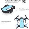 SIMREX X300C Mini Drone with Camera WIFI HD FPV Foldable RC Quadcopter RTF 4CH 2.4Ghz Remote Control Headless