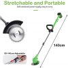 Cordless Strimmer Garden Grass Trimmer 48V Li-Ion Battery 1