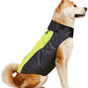 Dog Raincoat Waterproof Windproof Dog Coat Jacket Reflective Pet Vest