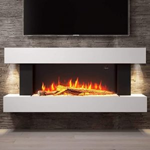 Amberglo fireplace Mounted Electric Fireplace Suite