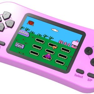 Bornkid Retro Handheld Game Console for Kids with Built in 218 Old School Video Games 2.5 Inch Display USB Rechargeable 3.5 MM Headphone Jack…