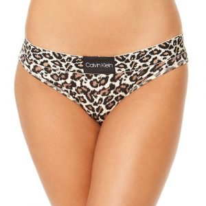 Calvin Klein Animal Micro Panties Bikini Paintbrush Cheetah CK Knickers Briefs