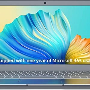 Jumper Laptop 13.3 inch with Microsoft Office 365 FHD Computer 4GB 64GB Windows 10 , USB 3.0, Dual Band Wifi, support 128GB Micro SD and 1TB SSD…