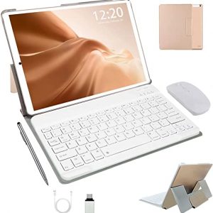 Tablet 10 Inch Android 10.0 Phablet 4GB RAM,64GB ROM(Expand to 128G) Tablet PC | Doule SIM | 8000mAh | 5.0+8.0 MP Camera | Wi-Fi | Bluetooth | GPS…