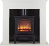 Warmlite Heater Adjust the thermostat between a 900W and 1800WRealistic LED flame effect & adjustable flame brightness.