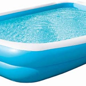 Wild ‘N Wet – Jumbo Paddling Pool, Garden Paddling Pools, 2.6m Blue Large Family Pool, Large Paddling Pool for Kids, Garden Toys, Paddling Pool Adults