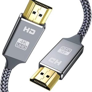 4K HDMI Cable 3M HDMI Lead-Snowkids Ultra High Speed 18Gbps HDMI 2.0 Cable 4K@60Hz Compatible Fire TV, 3D Support, Ethernet Function, Video 4K UHD…
