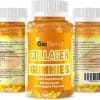 GiaBlend Marine Collagen Gummies with Hyaluronic Acid & Biotin, Supplement for Skin, Hair, Nails and Joints