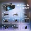ELEPHAS WiFi Mini Projector | Synchronize Smartphone Screen | 1080P HD Portable Projector with 6500 Lux and 200″ Display | Compatible with Android/iOS