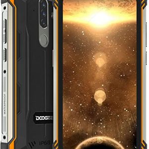 DOOGEE S58 Pro Rugged Smartphones Android 10, 6GB+ 64GB, 16MP + 16MP Triple Cameras, 5180mAh Battery, 5.71 inches HD+, 4G LTE Dual SIM IP68…