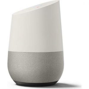 Google Home Smart Home Voice Assistant Speaker White Compatible With iPad. Voice Activated Wireless Bluetooth Speaker With Google Assistant