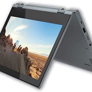 Lenovo IdeaPad Flex 3 11.6 Inch HD 2-in-1 Touchscreen Chromebook – (Intel Celeron, 4 GB RAM, 64 GB eMMC, Chrome OS) – Abyss Blue