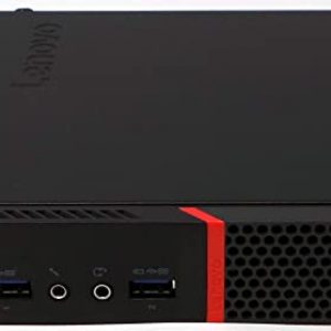 Lenovo ThinkCentre M900 TINY Desktop Quad Core i7-6700T 16GB RAM – 240GB SSD – W10 Pro (240GB Sata SSD) (Renewed)