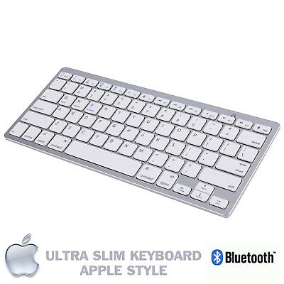 NEW SLIM WIRELESS BLUETOOTH KEYBOARD FOR IMAC IPAD ANDROID PHONE TABLET PC UK