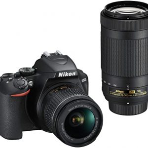 Nikon D3500 DSLR camera immediately feels comfortable in your hand. Spacious button placement makes operation easy & long battery life