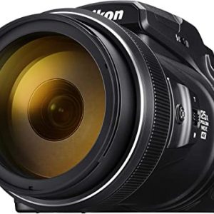 Nikon Coolpix P1000 VQA060EA Super Telephoto 125x Optical Zoom 24-3000mm camera. 4K Ultra HD and HDMI feature, stereo sound. RAW support