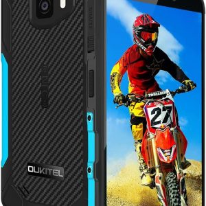 OUKITEL WP12 Rugged Phone Dual Sim 4G Android 11 Unlocked Mobile Phones, 5.5'' HD+ Display Sim Free Smartphone 4GB+32GB(SD 256GB)13MP 4000mAh