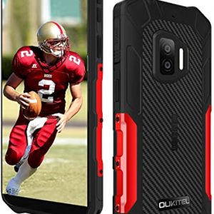 Rugged Smartphone, 5.5″ OUKITEL WP12 Pro, 4GB+64GB Dual SIM Android 11 Unlocked Mobile Phone, 13MP Rear Camera, 4000mAh Battery IP68/69K Waterproof…