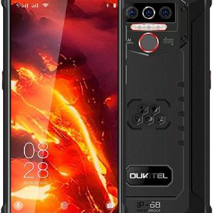Rugged Smartphone Unlocked OUKITEL WP5 PRO, 8000mAh Battery, Waterproof IP68 Android 10 Outdoor 4G Mobile Phone, 4 LED Flash Light, HELIO A25...