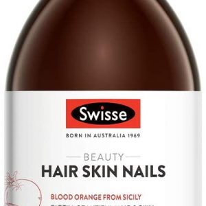 Swisse Beauty Hair, Skin & Nails Liquid Supplement | Supports Collagen Production | Vegan Supplement | 300ML