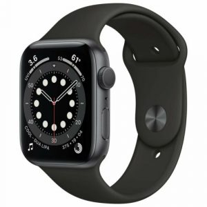 Apple Watch Series 6 GPS 44mm SG Alu Case/Black Sport Band