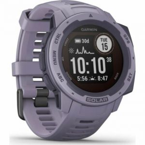 GARMIN Instinct Solar Smart Watch Water Resistant – Orchid 45 mm – Currys