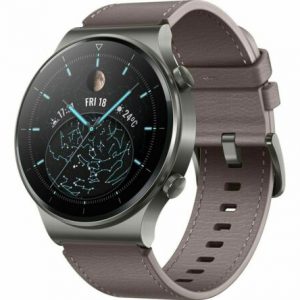 GT2 Pro Huawei Smartwatch. The wear-resistant sapphire watch dial pairs seamlessly with the titanium frame for a lightweight and solid design.