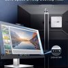 Mini PC Windows 11 Pro | Fanless Mini Computer | 8GB DDR4/128GB M.2 SATA SSD | Ιntel Celeron J4125 Processor(up to 2.7GHz) | Support 2 HDMI/VGA Port, Dual Band Wi-Fi, Bluetooth 4.2, 4K UHD
