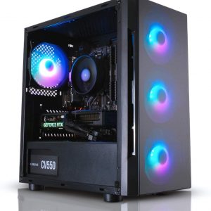 ADMI Gaming PC Ryzen 5 3600 6 Core/12 Thread 4.2GHz Turbo CPU Nvidia RTX 3060 12GB GDDR5 GC. 16GB 3000MHz DDR4 RAM / 240GB SSD + 1TB HDD