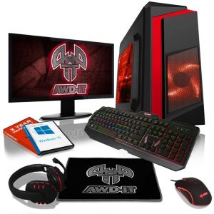 ADMI Gaming PC Package great for gaming, content creation & doing multi-tasking. AMD Ryzen 3 3200G Quad Core Vega 8, 1TBHHD, 16GB RAM