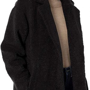 Amazon Brand – Daily Ritual Women’s Teddy Bear Lapel Coat