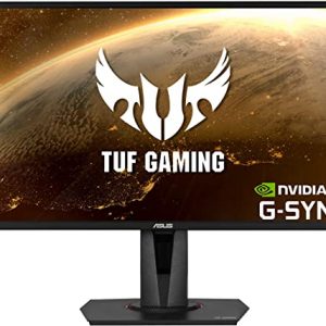 ASUS TUF Gaming VG27AQ HDR Gaming Monitor – 27 Inch WQHD (2560 x 1440), IPS, 155Hz*, ELMB Sync, G-SYNC Compatible, Adaptive-sync, 1 ms (MPRT),…