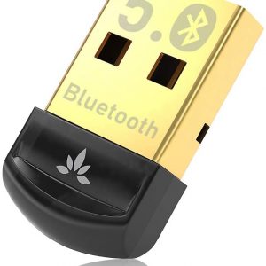 Avantree DG45 Bluetooth 5.0 USB Dongle, Bluetooth Adapter for PC Computer Desktop Laptop, Wireless Transfer for Bluetooth Headphones Speakers…