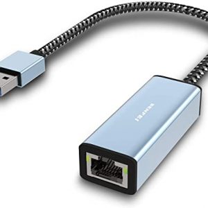 BENFEI Ethernet Adapter, USB 3.0 to RJ45 1000Mbps Gigabit LAN Adapter Compatible for MacBook, Surface Pro, PC with Windows7/8/10, XP, Vista,…