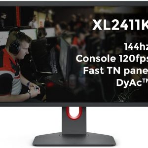 BenQ ZOWIE XL2411K 24 Inch 144Hz Gaming Monitor / 1080P/ PS5 & XBOX 120fps compatible/Fast TN Panel/ DyAc TM/ Black eQualizer/Color Vibrance