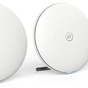 BT Whole Home Wi-Fi, Pack of 3 Discs, Mesh Wi-Fi for seamless, speedy (AC2600) connection, Wi-Fi everywhere in medium to large homes, App for…