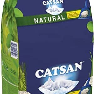 Catsan Natural Cat Litter Biodegradable Clumping for cats 20L