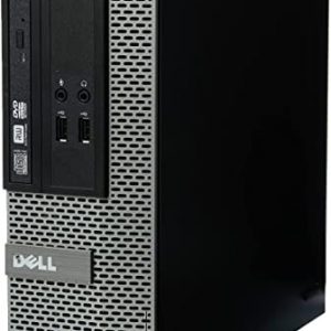 Dell OptiPlex 3020 SFF 4th Gen Core i5-4590 8GB 240GB SSD DVDRW Windows 10 Professional 64-Bit Desktop PC Computer (Renewed)