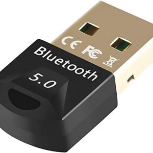 EasyULT Bluetooth 5.0 USB Dongle Adapter for PC, Wireless Bluetooth Transmitter Receiver Supports Windows 7/8.1/10, for Desktop, Laptop, Mouse,…