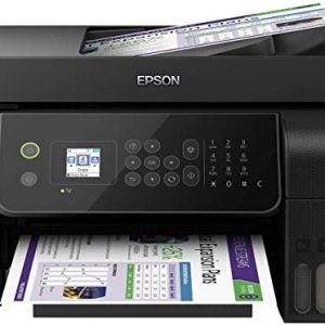 Epson EcoTank ET-4700 A4 Print/Scan/Copy/Fax Wi-Fi Printer, Black