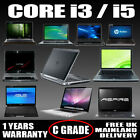 FAST CHEAP INTEL CORE i3/ i5 LAPTOP WINDOWS 10 500GB HD 4GB/8GB RAM C GRADE