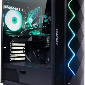 Fierce Gaming PC – Intel Core i5 9400F 4.1GHz, GTX 1650 4GB, 16GB 3000MHz, 240GB Solid State Drive, 1TB Hard Drive, Windows 10 Installed, RGB…