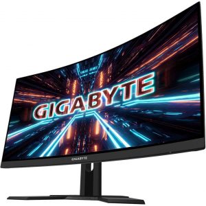 Gigabyte G27FC 27 Inch Curved VA FHD (1920 x 1080) 165 Hz FreeSync/G-Sync Compatible Gaming Monitor, Black