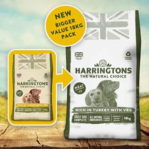 Harringtons Complete Turkey and Veg Dry Dog Food, 18 kg