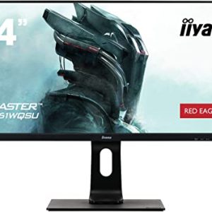 iiyama G-MASTER GB3461WQSU-B1 computer monitor 86.4 cm (34″) 3440 x 1440 pixels UWQHD LED Black G-MASTER GB3461WQSU-B1, 86.4 cm (34″), 3440 x 1440…