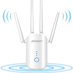 JOOWIN WiFi Booster Range Extender 1200Mbps WiFi Extender Booster Dual Band 5GHz & 2.4GHz Wireless Signal Repeater, Support…
