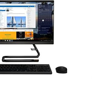 Lenovo IdeaCentre AIO 3 21.5 Inch FHD Desktop PC – (AMD Ryzen 3, 4GB RAM, 1TB HDD, Windows 10 Home) – All-in-One Computer, Wired Mouse and Keyboard…