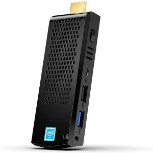 [Lightweight] Mini PC Stick Windows 10 Pro with Intel Atom x5-Z8350, 4GB DDR3L 64GB ROM, Portable Fanless Computer Stick Support 4K HD, Bluetooth…
