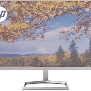 “NEW” – HP M27f Ultraslim Monitor, Full HD (1920 x 1080) 27 Inch (2 HDMI, 1 VGA) – Silver / Black