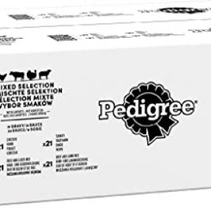 Pedigree Dog Pouches Mixed Selection in Gravy 84x 100g